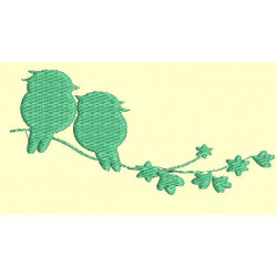 Stickmuster - Frühlingsgezwitscher 5